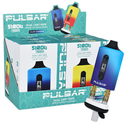 Pulsar 510 DL Tandem Dual Cart Vape | Thermo Series | 6ct Display