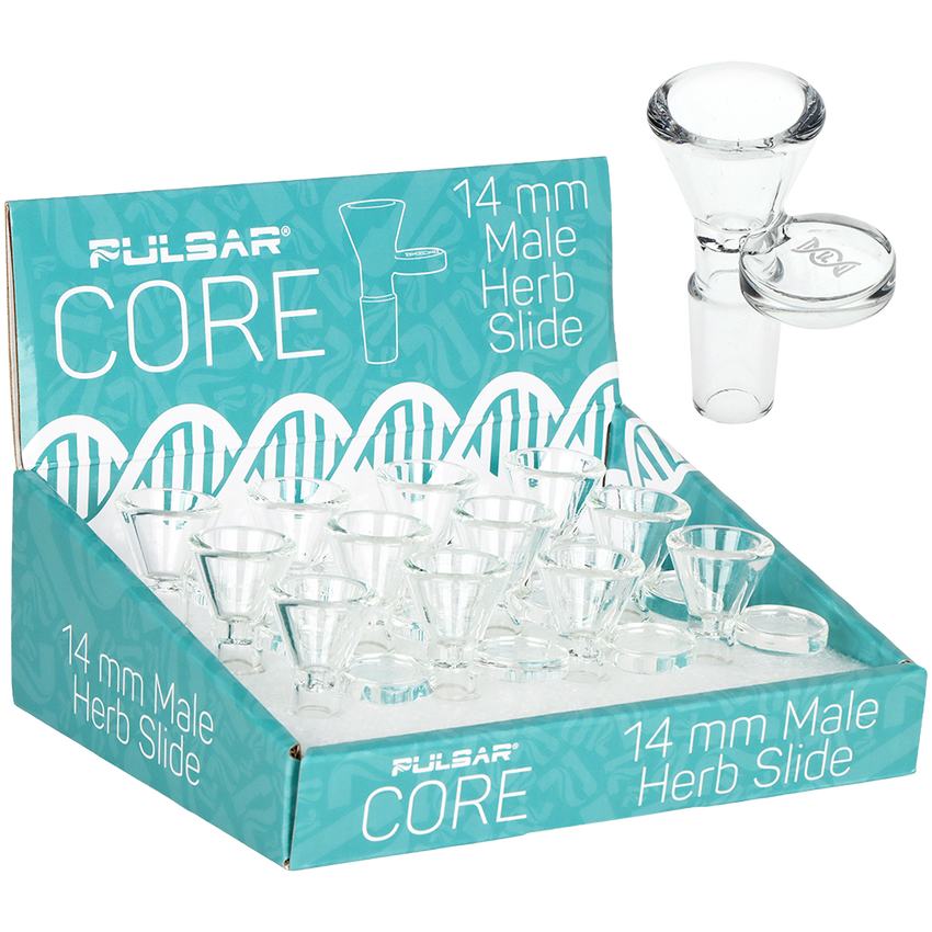 Pulsar CORE 14mm Glass Bong Bowl Display