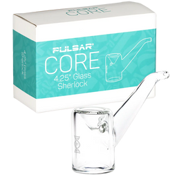 Pulsar CORE 4.25” Glass Sherlock Hand Pipe