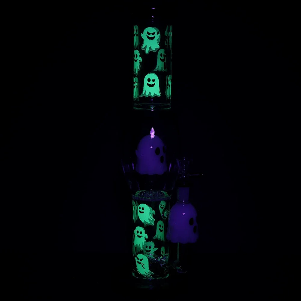 Pulsar Ghosty Glow in the Dark Bong