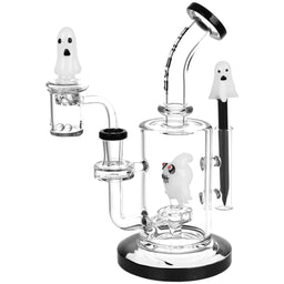 Pulsar Haunted Ghosts Glass Dab Rig