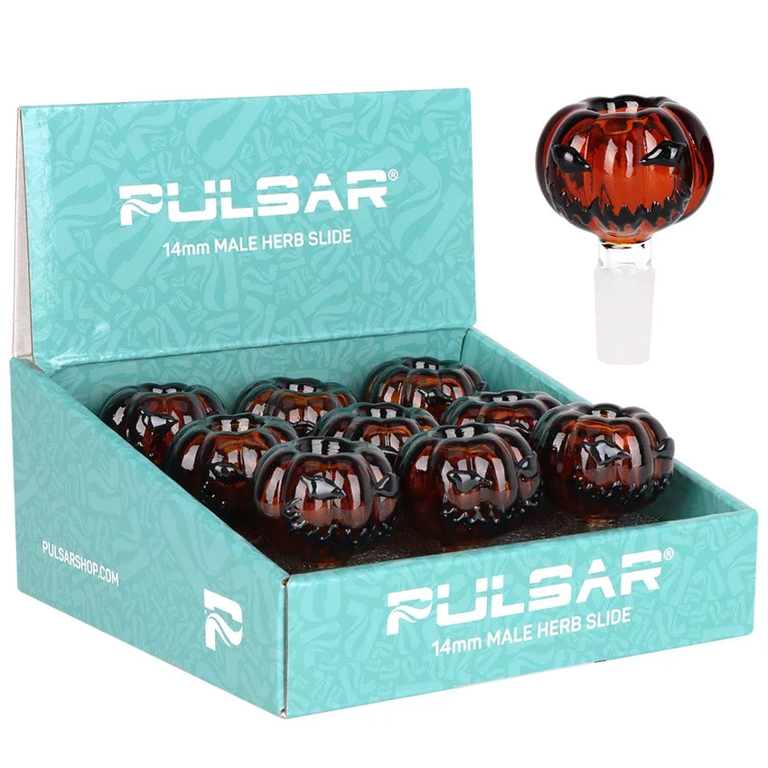 Pulsar Jack-O-Lantern Bong Bowl Display
