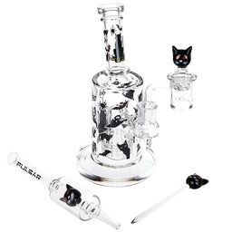 Pulsar Superstitious Kitty Glow Dab Rig Kit