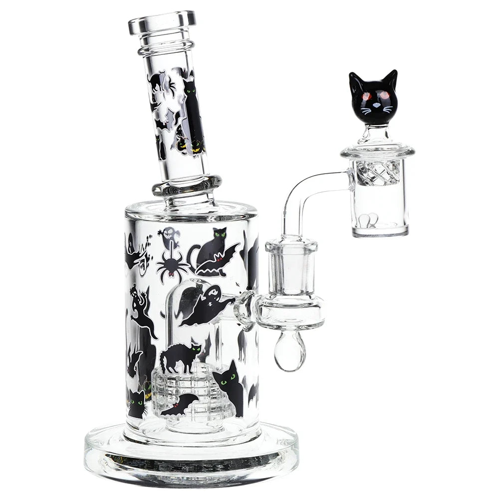 Pulsar Superstitious Kitty Glow Dab Rig Kit