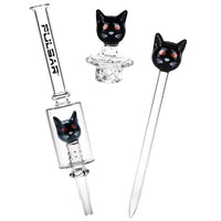 Pulsar Superstitious Kitty Glow Dab Rig Kit