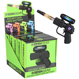 SeshGear Ray Gun 510 Vape Battery | Assorted 5ct Display