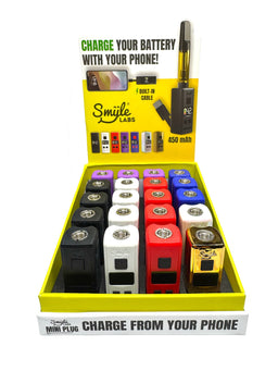 Smyle Mini Plug 510 Cart Battery POP 20 Count