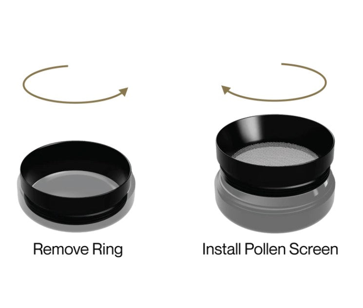 Flower Mill Pollen Screen - Premium &amp; Standard